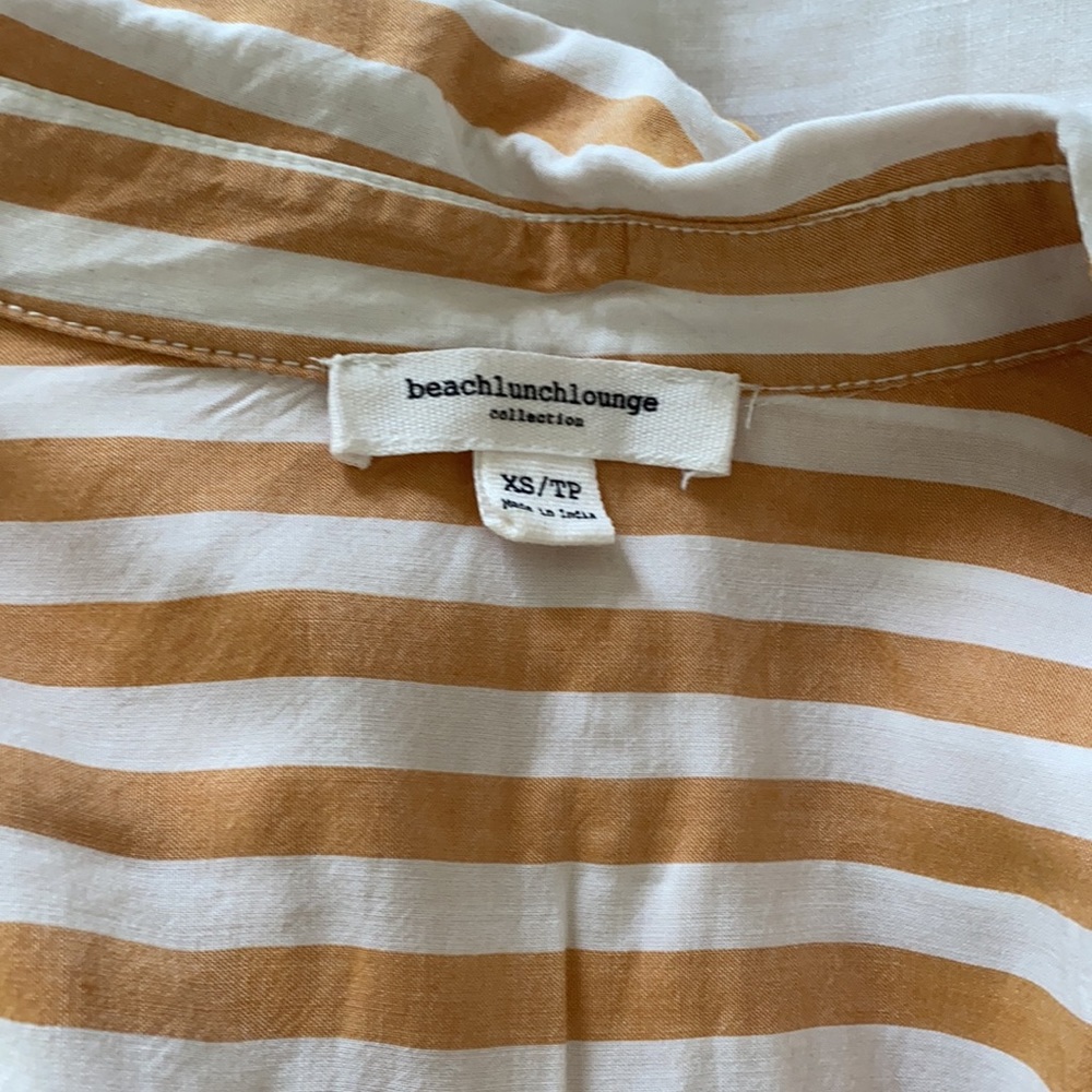 beachlunchlounge Striped Shirt - Marigold - Picture 2 of 2